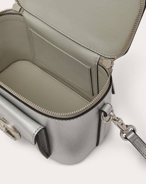Red Valentino MINI BORSA A MANO LOCÒ IN VITELLO METALLIZZATO In Saldo