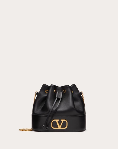 Red Valentino MINI SECCHIELLO CON CATENA VLOGO SIGNATURE IN NAPPA Negozi Online