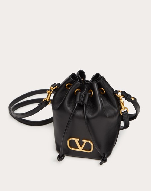 Red Valentino MINI BORSA A SECCHIELLO VLOGO SIGNATURE IN NAPPA Fino Al -60%