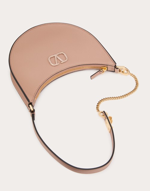 Red Valentino MINI HOBO VLOGO SIGNATURE IN VITELLO CON LOGO GIOIELLO Prezzo Ridotto