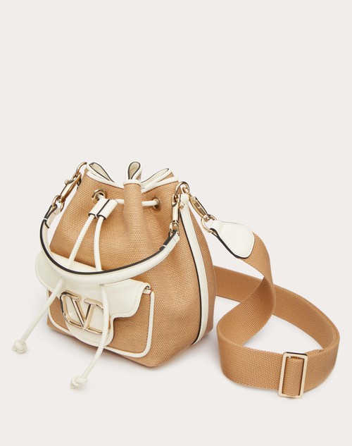 Red Valentino BORSA A SECCHIELLO LOCÒ IN RAFIA 2025