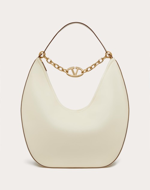 Red Valentino MAXI HOBO VLOGO MOON BAG IN NAPPA CON CATENA Convenienza
