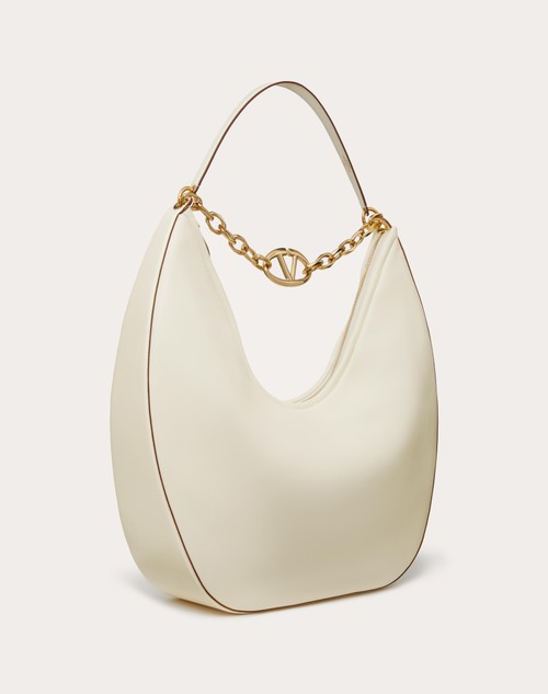 Red Valentino MAXI HOBO VLOGO MOON BAG IN NAPPA CON CATENA Convenienza