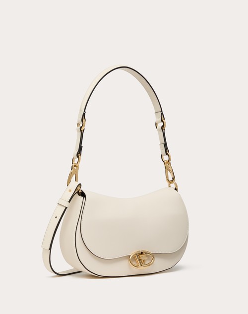 Red Valentino BORSA A SPALLA PICCOLA VALENTINO GARAVANI OHVAL IN VITELLO NAPPATO Sconto