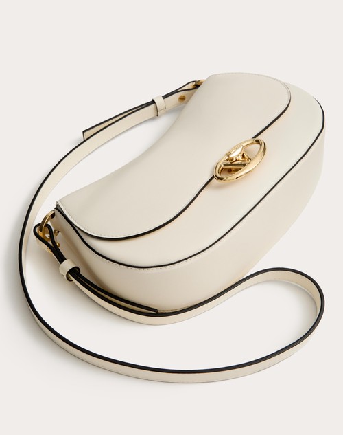 Red Valentino BORSA A SPALLA PICCOLA VALENTINO GARAVANI OHVAL IN VITELLO NAPPATO Sconto