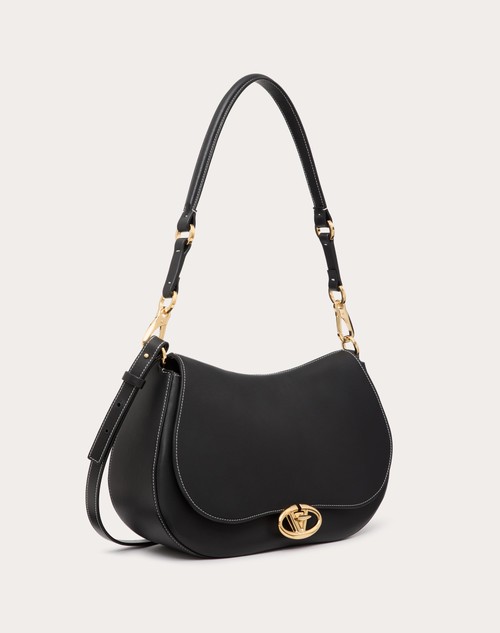 Red Valentino BORSA A SPALLA MEDIA VALENTINO GARAVANI OHVAL IN VITELLO NAPPATO Outlet