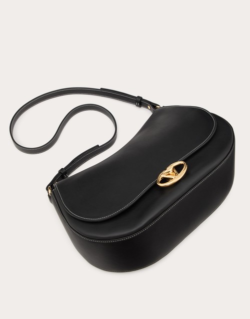 Red Valentino BORSA A SPALLA MEDIA VALENTINO GARAVANI OHVAL IN VITELLO NAPPATO Outlet
