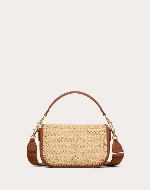 Red Valentino BORSA A SPALLA VALENTINO GARAVANI ALLTIME IN RAFIA Saldi