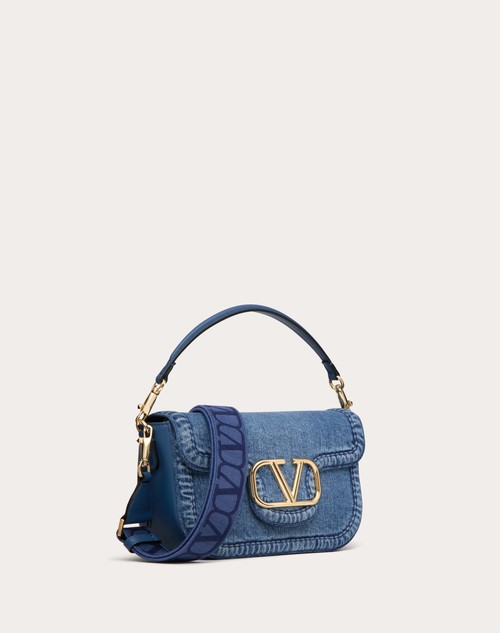 Red Valentino BORSA A SPALLA VALENTINO GARAVANI ALLTIME IN DENIM Vendita Calda