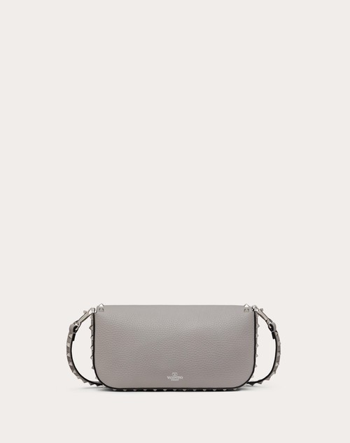 Red Valentino BORSA A TRACOLLA VALENTINO GARAVANI ROCKSTUD IN VITELLO GRANATO Negozio
