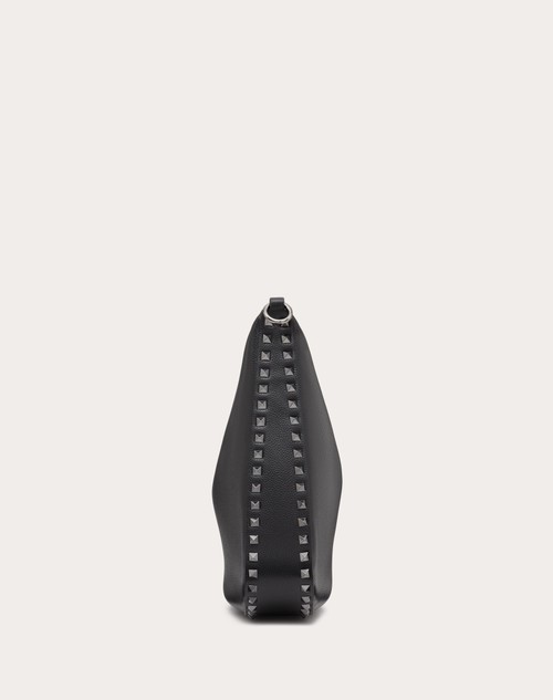 Red Valentino HOBO ROCKSTUD IN VITELLO GRANATO Soddisfazione Garantita