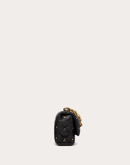 Red Valentino BORSA VALENTINO GARAVANI ROCKSTUD SPIKE IN NAPPA PATCHWORK Fino Al -60%