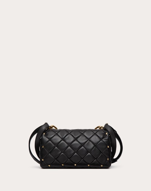 Red Valentino BORSA VALENTINO GARAVANI ROCKSTUD SPIKE IN NAPPA PATCHWORK Shopping Online