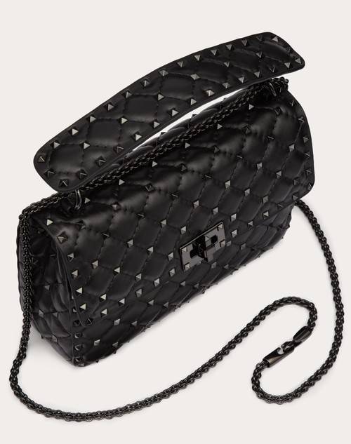 Red Valentino BORSA MEDIA ROCKSTUD SPIKE IN NAPPA Presa