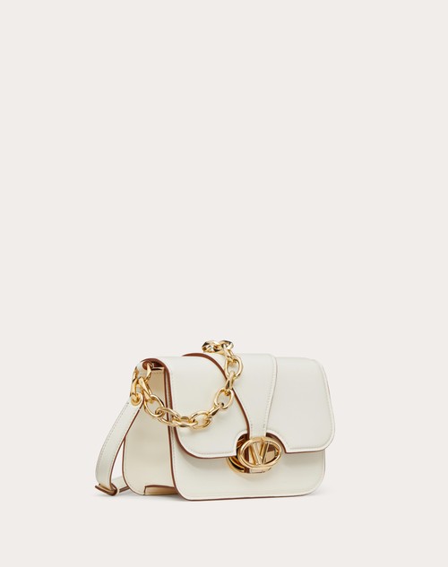 Red Valentino BORSA PICCOLA A SPALLA VLOGO O'CLOCK IN NAPPA CON CATENA Negozio