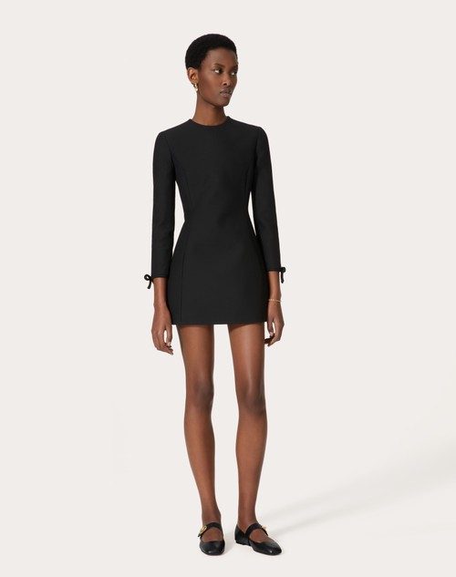 Red Valentino ABITO CORTO IN CREPE COUTURE Qualità Garantita