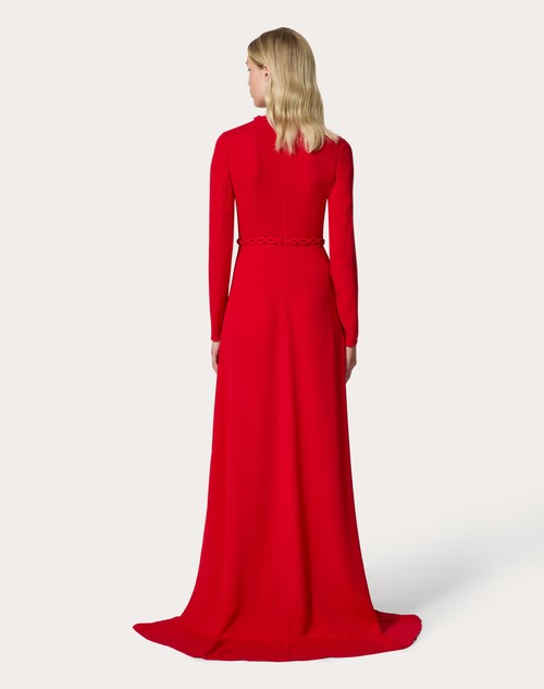 Red Valentino ABITO DA SERA IN GEORGETTE DOUBLE Acquista Ora