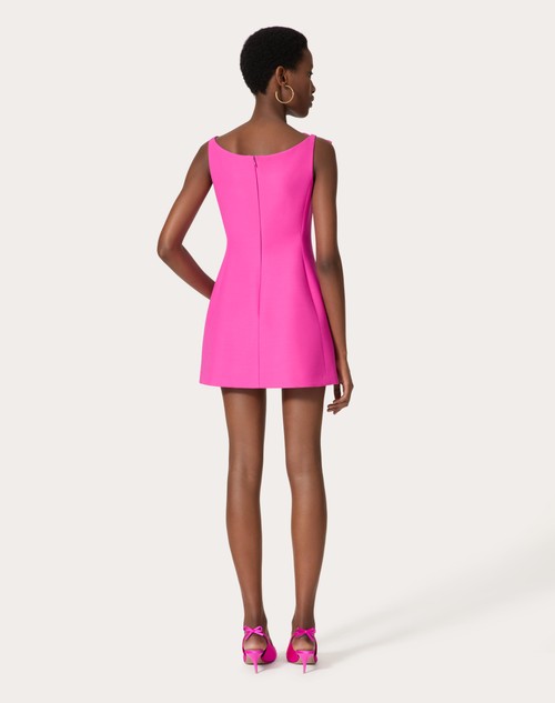Red Valentino ABITO CORTO IN CREPE COUTURE Enormi risparmi