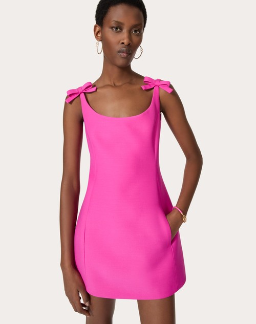 Red Valentino ABITO CORTO IN CREPE COUTURE Enormi risparmi