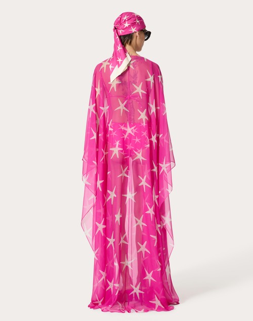 Red Valentino ABITO DA SERA IN CHIFFON STARFISH Ultimi due giorni