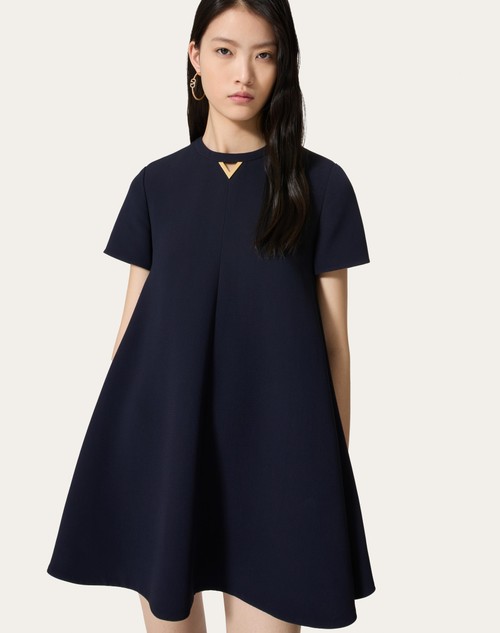 Red Valentino ABITO CORTO IN STRUCTURED COUTURE Fino al 50% di sconto