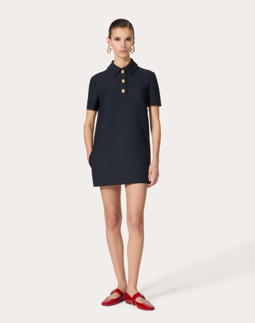Red Valentino ABITO CORTO IN CREPE COUTURE Fino al 60% di sconto