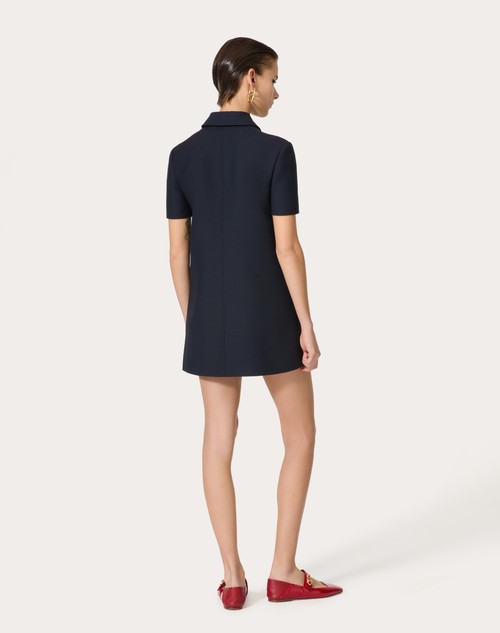 Red Valentino ABITO CORTO IN CREPE COUTURE Fino al 60% di sconto