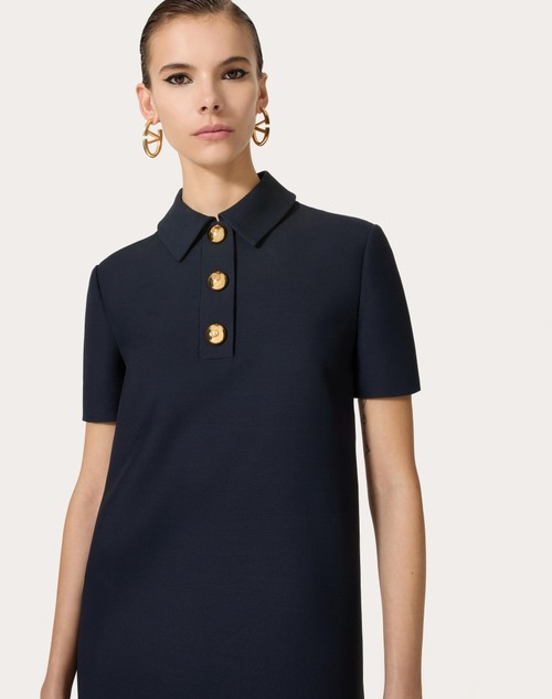 Red Valentino ABITO CORTO IN CREPE COUTURE Fino al 60% di sconto