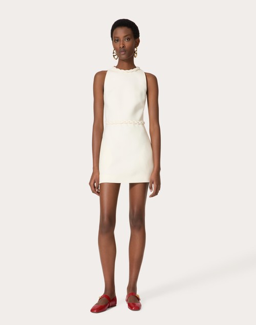 Red Valentino ABITO CORTO IN CREPE COUTURE Fino al 65% di sconto
