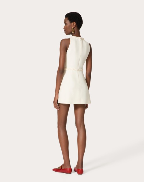 Red Valentino ABITO CORTO IN CREPE COUTURE Fino al 65% di sconto