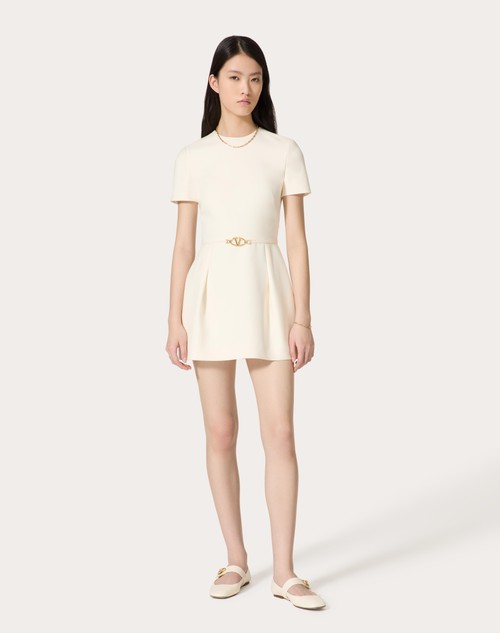 Red Valentino ABITO CORTO IN CREPE COUTURE Only for today