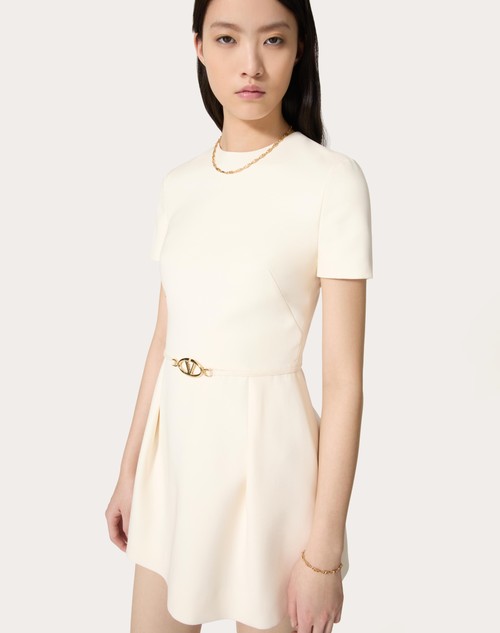 Red Valentino ABITO CORTO IN CREPE COUTURE Only for today