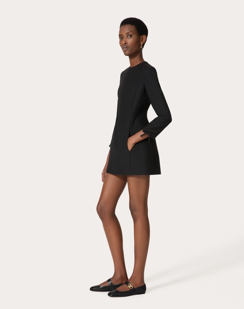 Red Valentino ABITO CORTO IN CREPE COUTURE Fino al 55% di sconto