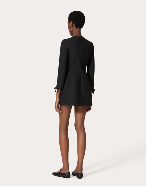 Red Valentino ABITO CORTO IN CREPE COUTURE Fino al 55% di sconto