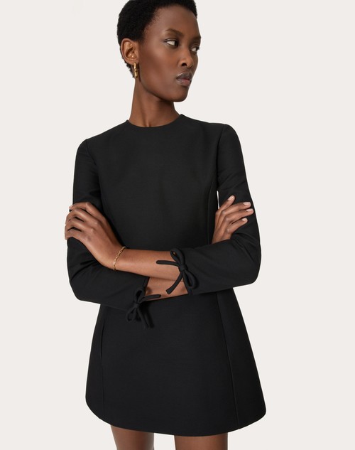 Red Valentino ABITO CORTO IN CREPE COUTURE Fino al 55% di sconto
