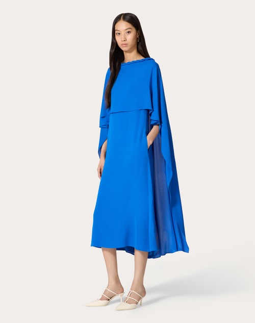 Red Valentino ABITO MIDI IN GEORGETTE DOUBLE Solo un giorno rimasto