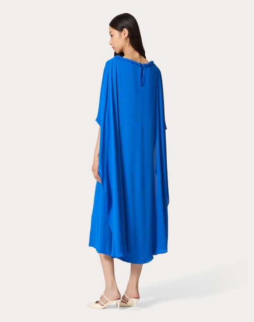 Red Valentino ABITO MIDI IN GEORGETTE DOUBLE Solo un giorno rimasto