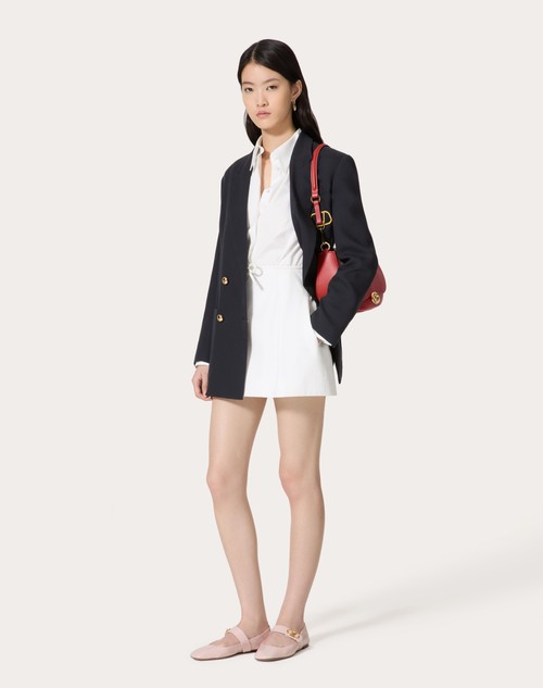 Red Valentino ABITO CORTO IN COMPACT POPELINE 50% di sconto con spedizione gratuita