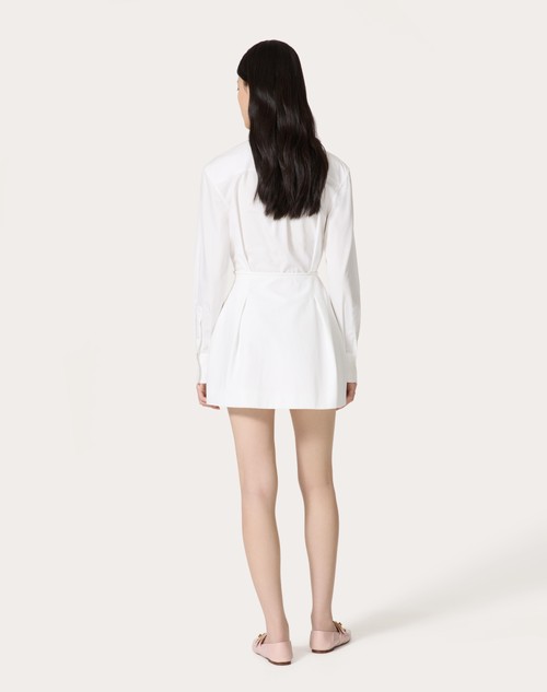 Red Valentino ABITO CORTO IN COMPACT POPELINE 50% di sconto con spedizione gratuita