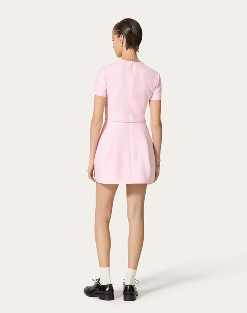 Red Valentino ABITO CORTO IN CREPE COUTURE 50% di sconto per tempo limitato