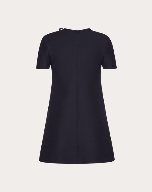Red Valentino ABITO CORTO IN CREPE COUTURE Spedizione Gratuita