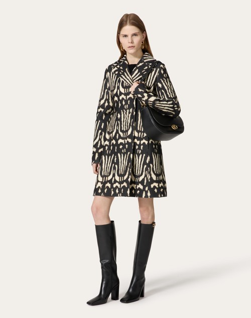 Red Valentino CAPPOTTO IN VALENTINO WILDPRINT 98 Affare Del Giorno