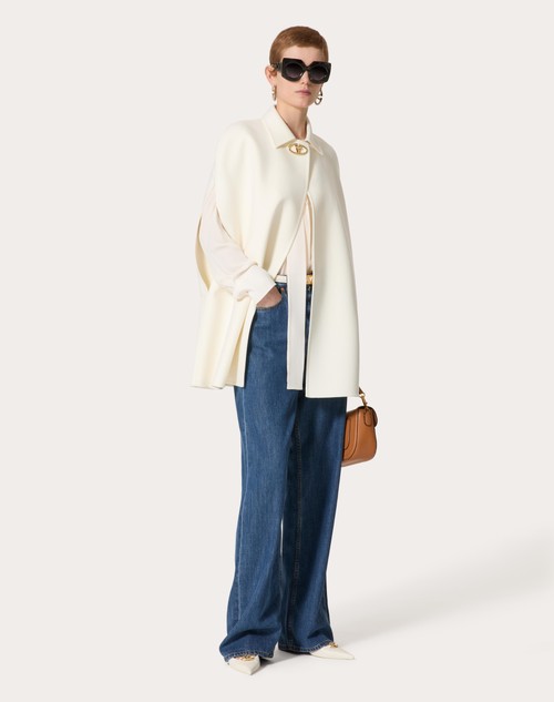 Red Valentino CAPPA IN COMPACT DRAP Offerta
