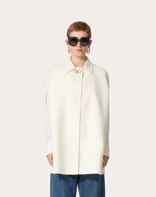 Red Valentino CAPPA IN COMPACT DRAP Offerta