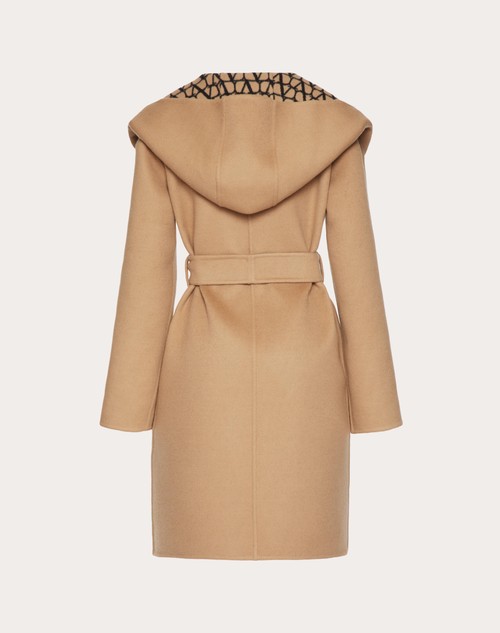 Red Valentino CAPPOTTO IN DOUBLE COAT TOILE ICONOGRAPHE Economico
