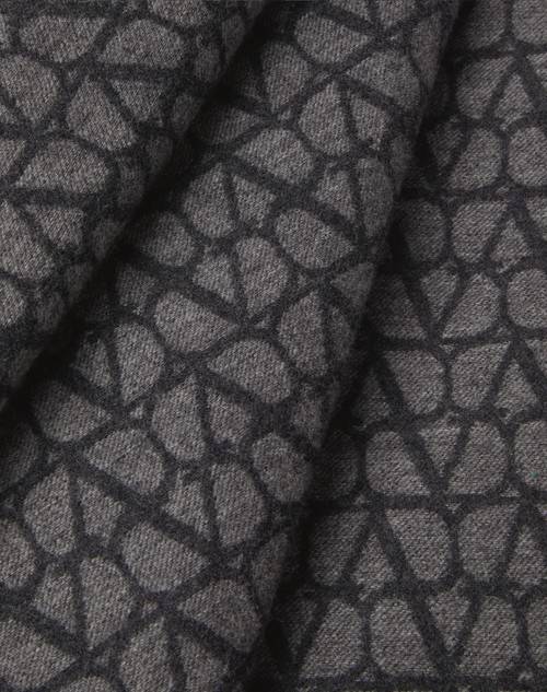 Red Valentino PONCHO DOUBLE TOILE ICONOGRAPHE IN LANA E CACHEMIRE Hotsell