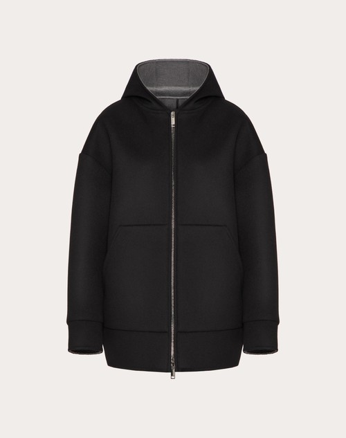 Red Valentino CABAN IN COMPACT DRAP Vendita Economica
