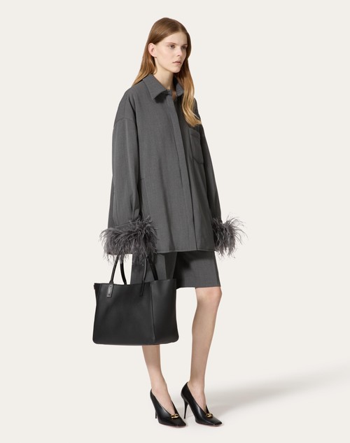 Red Valentino GIUBBINO IN ACTIVE GABARDINE Saldi Di Fabbrica