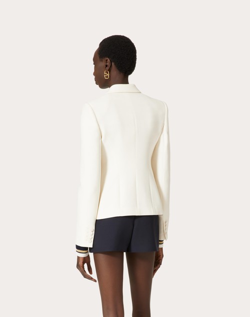 Red Valentino GIACCA IN CREPE COUTURE Comprare a buon mercato