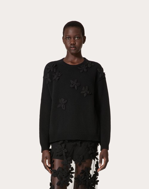 Red Valentino MAGLIA IN LANA RICAMATA Shopping online